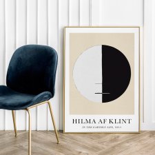 Plakat Hilma af Klint In the earthly life no. 3 - format 50x70 cm