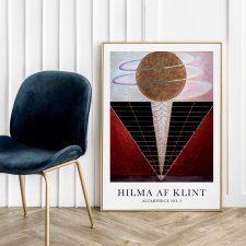 Plakat Hilma af Klint Altarpiece No. 2- format 50x70 cm