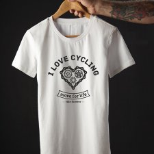Koszulka męska. I love cycling