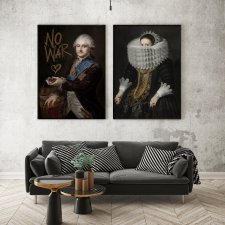 Zestaw Koronkowa dama i August-  plakaty 40x50 cm