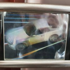 Hologramowy obrazek auto samochód