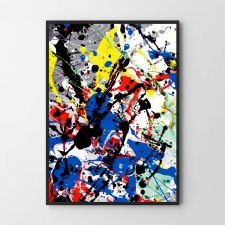 Plakat Abstrakcja - format 50x70 cm