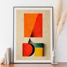 Plakat Kolorowa Abstrakcja - format 40x50 cm