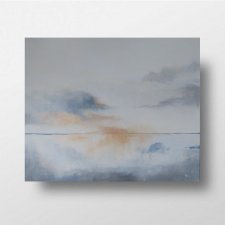 Zachód słońca - obraz akrylowy 60/50 cm