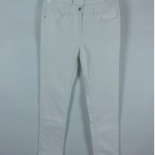 NEXT białe spodnie jeans / 40 - L