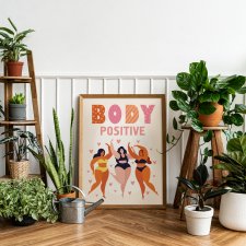 Plakat Body Positive - format 40x50 cm