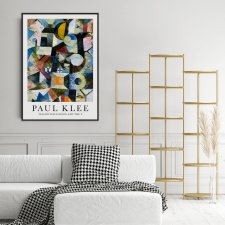 Plakat Paul Klee Yellow Half - format 40x50 cm