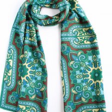 100% Silk exclusive scarf Echo