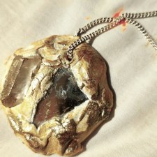 Crystal Witch amulet z kryształem górskim