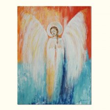 Anioł Eae, obraz ręcznie malowany
