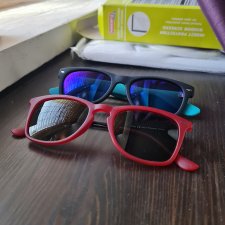 Okulary przeciwsłoneczne Owlet nowe bordo