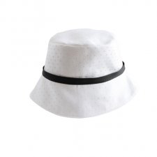 bucket hat kapelusz kubełkowy czapka rybacka kapelusik biały