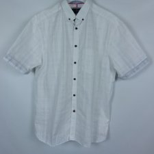 Blue Harbour M&S biała koszula bawełna / XL