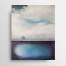Drzewo - obraz akrylowy formatu 40/50 cm