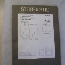 Stoff&Still-wykroje norweskie-na spodnie -dziecko- 128