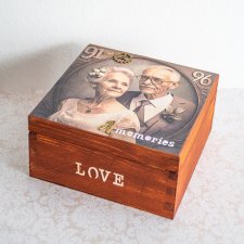 Pudełko drewniane - I żyją długo