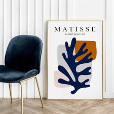 Plakat Matisse Leaf Liść v2  - 40x50 cm