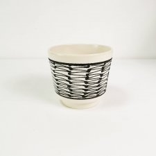 Ceramiczna doniczka- osłonka, Niemcy lata 70.