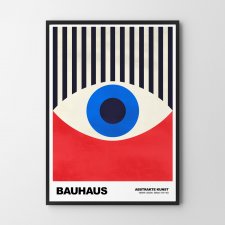 Plakat Bauhaus geometria v4 - format A4