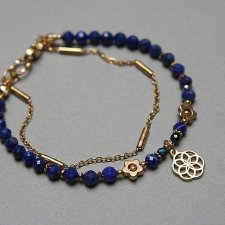 Lapis lazuli vol. 12 bransoletka - Szlachetna kolekcja