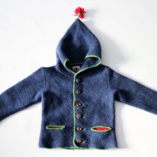 Sweterek wełniany dla dziecka 92 cm