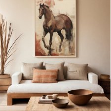 Plakat koń konie - format 61x91 cm