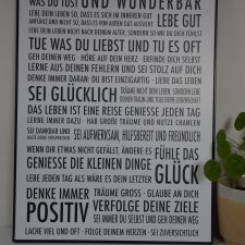 obraz plakat w ramie 50x70 w języku niemieckim