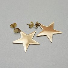 Alloys Collection /Star gold/ - kolczyki