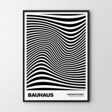 Plakat Bauhaus geometria v4 30x40 cm