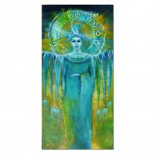 Anioł Soleil, oryginalny obraz malowany na płótnie