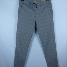 M|5 Meyer chino spodnie męskie w kratkę - 33 / 32 pas 88 cm