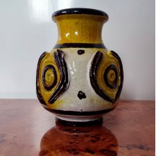 Wazonik ceramiczny szkliwiony vintage