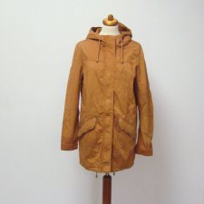ruda bawełniana kurtka z kapturem M