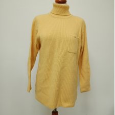 Jeanne Pierre* żółty golf sweter M