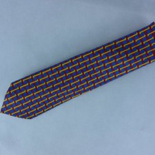 Theo. T. Ginn by John Comfort jedwabny krawat silk