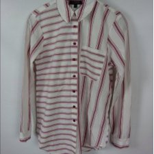 Topshop koszulowa bluzka bawełna / 36 z metką