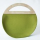 Torebka okr�g�a Round Olive green