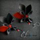 Grey Red Black-Bi�uteria Autorska