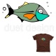 T-shirt 32 duet design