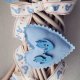 Wianek Vintage blue birds