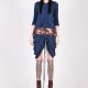 Unikatowa granatowa sukienka F/W 2012/13