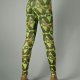 BIRD SKULL SUN-GRASS PATTERN LEGGINGS