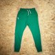 LONG PANTS UNISEX 2 BUTTONS spodnie dresowe długie - Zielone