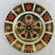 Old Imari 1128 - 16 crown derby  kolekcjonerski talerz porcelanowy