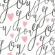 Plakat love you - A3