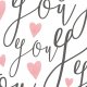 Plakat love you - A3
