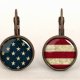Flaga USA - medalion z łańcuszkiem - Egginegg