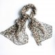 Szal vintage panterka zwierzęcy wzór