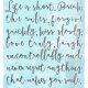 Plakat Mark Twain:Life is short..A3