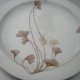 Seltman Wiedeń Bavaria W. Germany porcelanowy talerz fantastycznie graficznie przedstawione liście miłorzębu